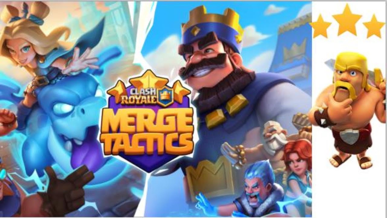 J'obtient pour la première fois une carte 3 étoiles en Merge Tactics