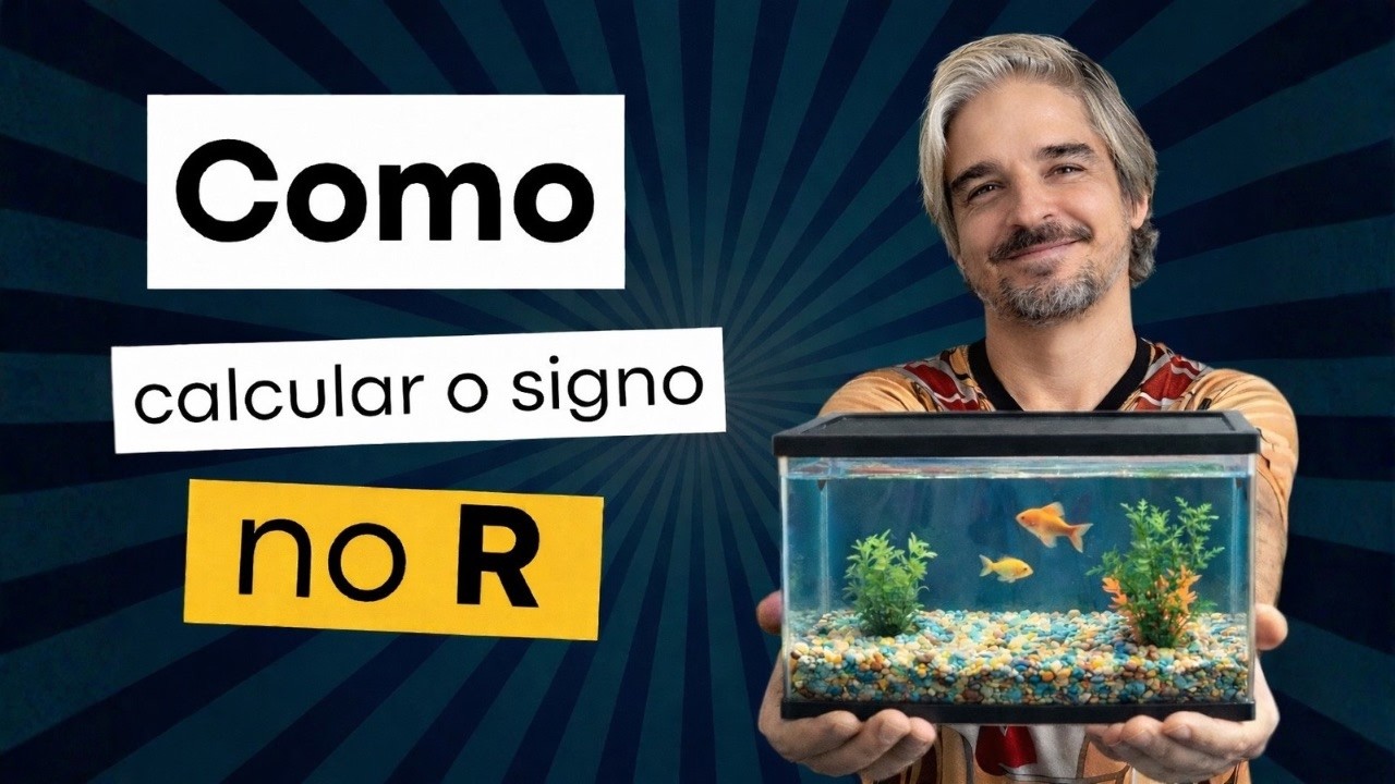 Como calcular o signo no R?
