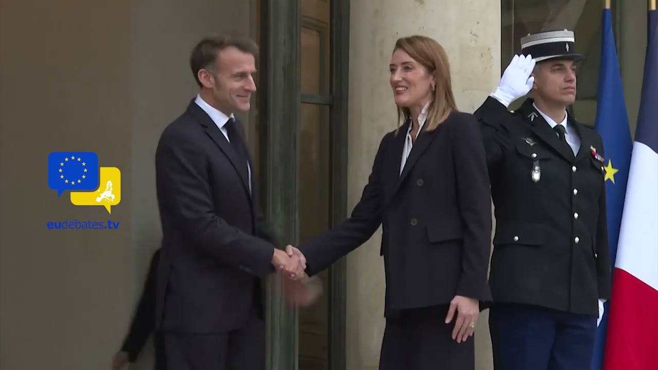 ⚡ Metsola Sound-Alarm in Paris: French Parliament in Crisis &ndash; Macron Listens! 🇫🇷