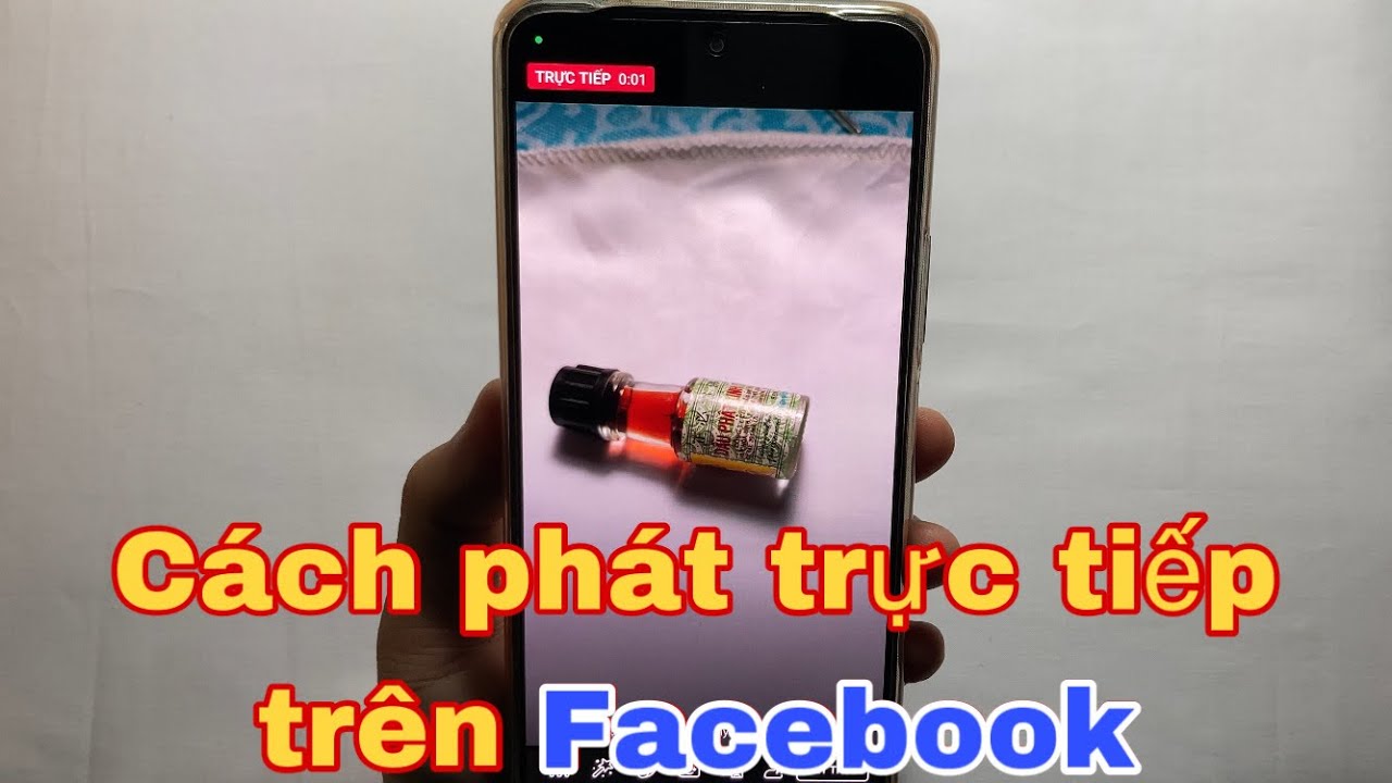 Cách phát trực tiếp trên Facebook bằng điện thoại