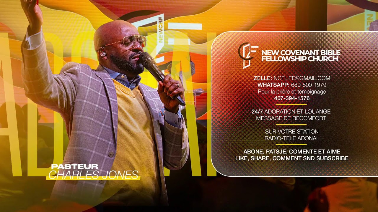 Seye a se defans mwen nan tout dange | Mardi 24 Fevrier 2026 | Pasteur Charles Jones | adonai