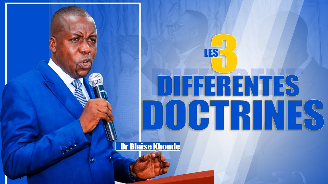 🔴Direct LE 3 DIFFERENT DOCTRINE avec 🎤Dr BLAISE KHONDE  🕍Assemblée des Saints de Kinshasa
