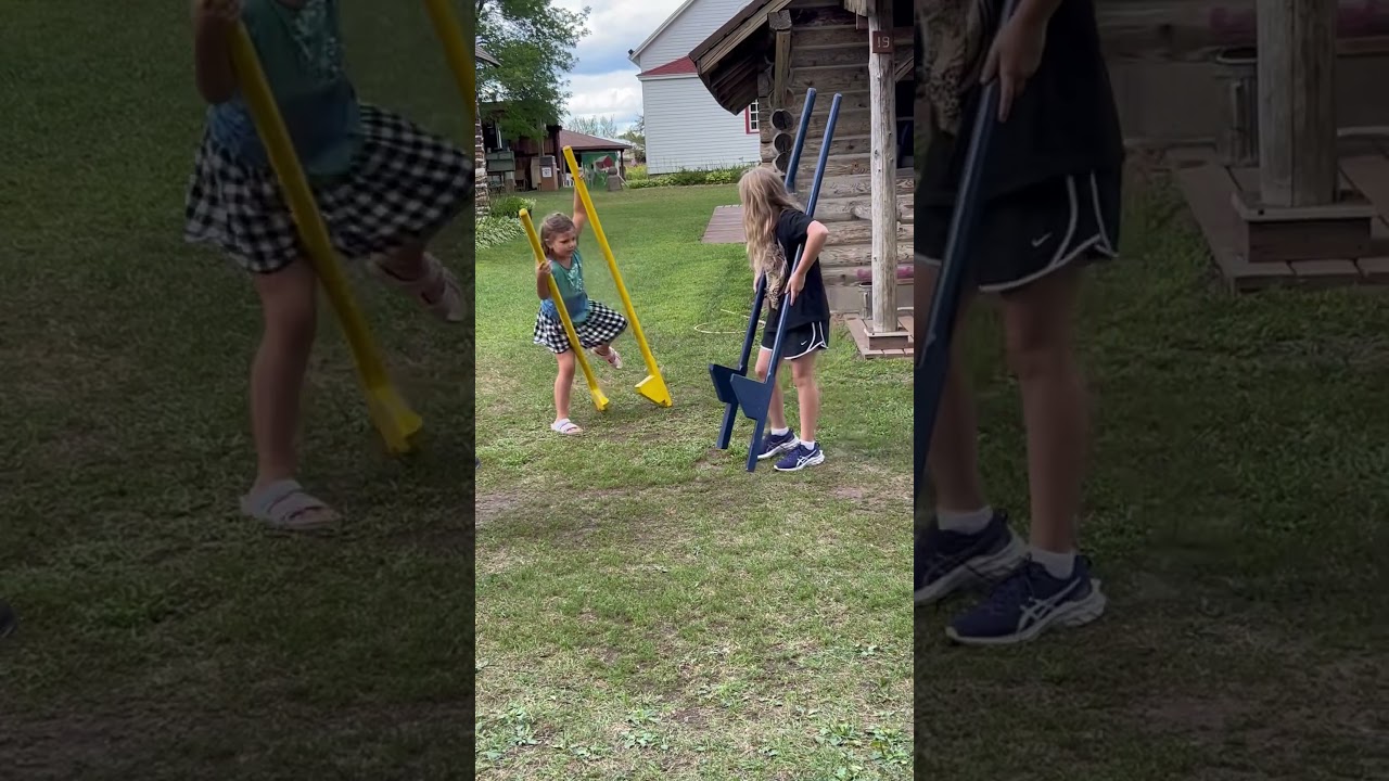Walking on stilts it&rsquo;s harder than you think #stilts