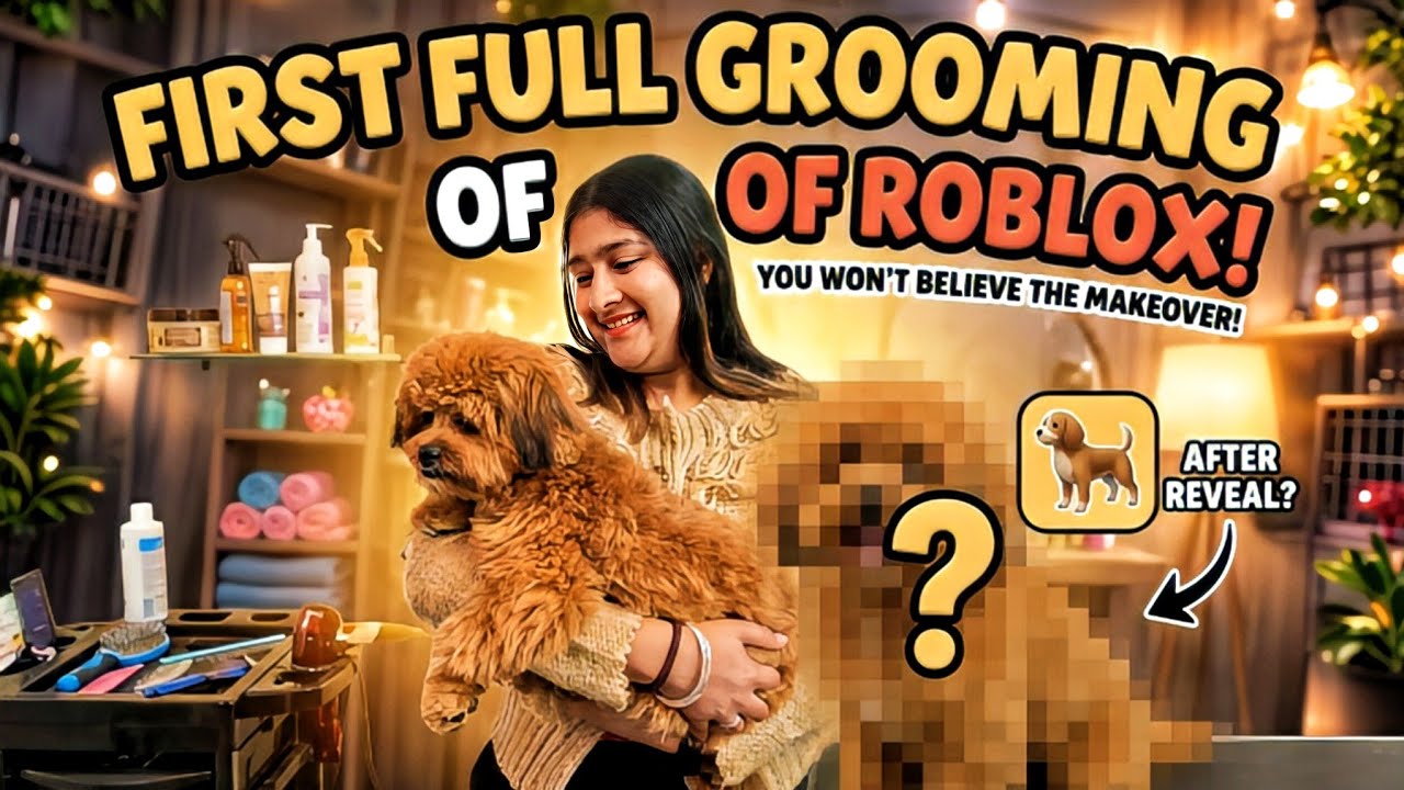 AAJ ROBLOX KI GROOMING HO GAYI 😍😍|| EXPLORE WITH AVU || VLOG - 26 #youtube #vlog #explorewithavu