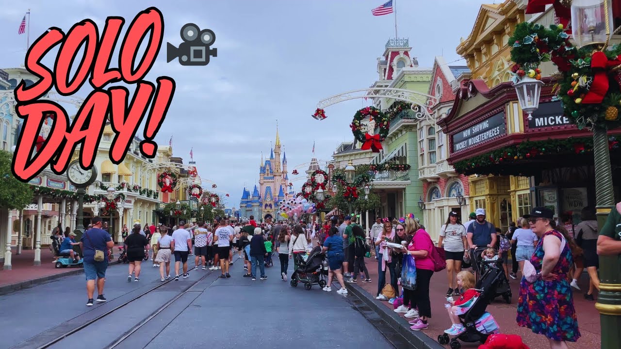 Мелисса впервые снималась в Magic Kingdom одна!