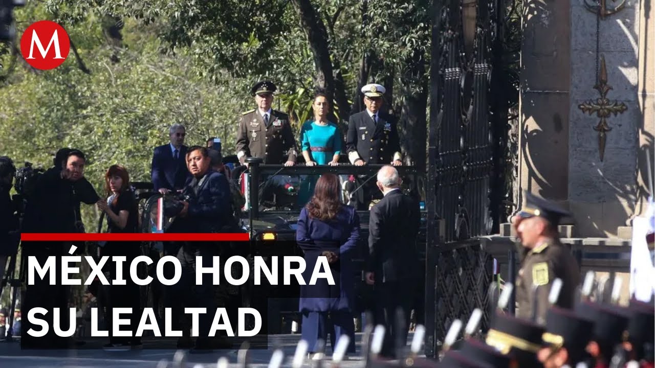 113 años de Honor: CdMx conmemora la Marcha de la Lealtad en Chapultepec