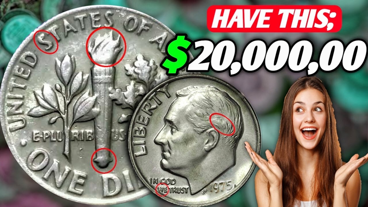 1975 No S Proof Dime Coin Value | How Much is a 1975 Error No S Proof Dime Worth