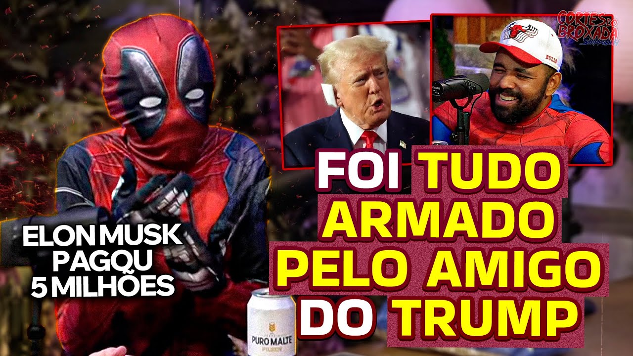 DEADPOOL de DIREITA PERDE a LINHA com TRUMP e ELON MUSK