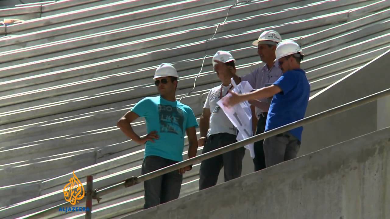 Brazil's six stadiums still under construction