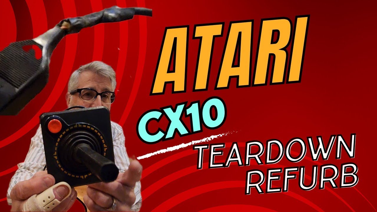 Разборка и ремонт джойстика Atari 2600 CX10 — RETRO GAMING