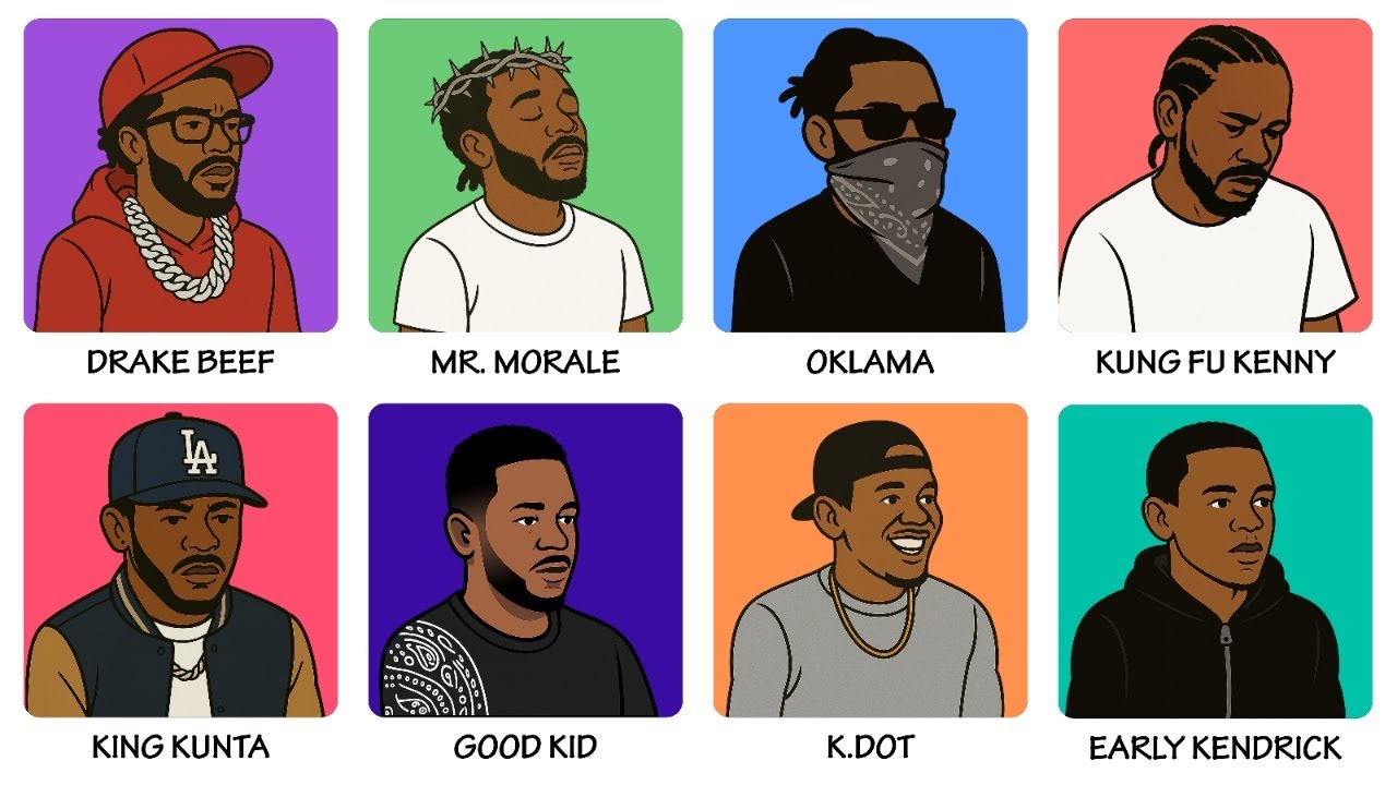Every Version of KENDRICK LAMAR Explained in 31 Minutes