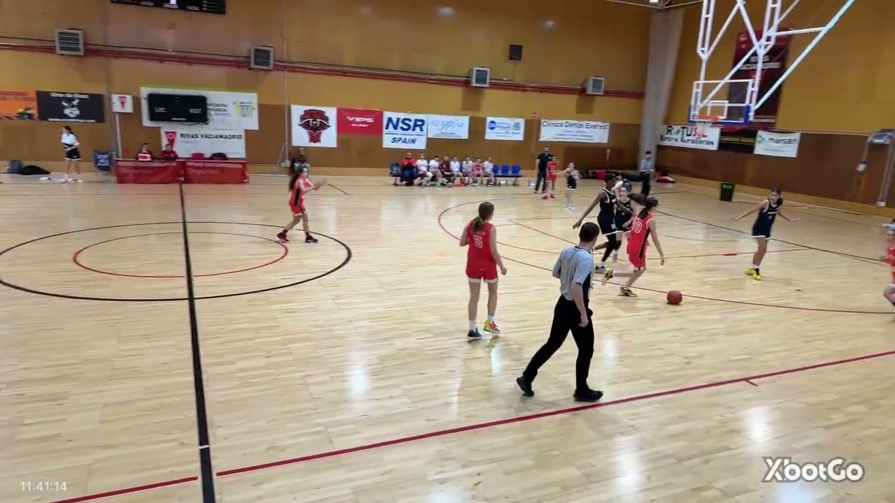 1 cuarto - Rivas sureste A-  Distrito Olímpico  A - 08/03/2026 - Baloncesto
