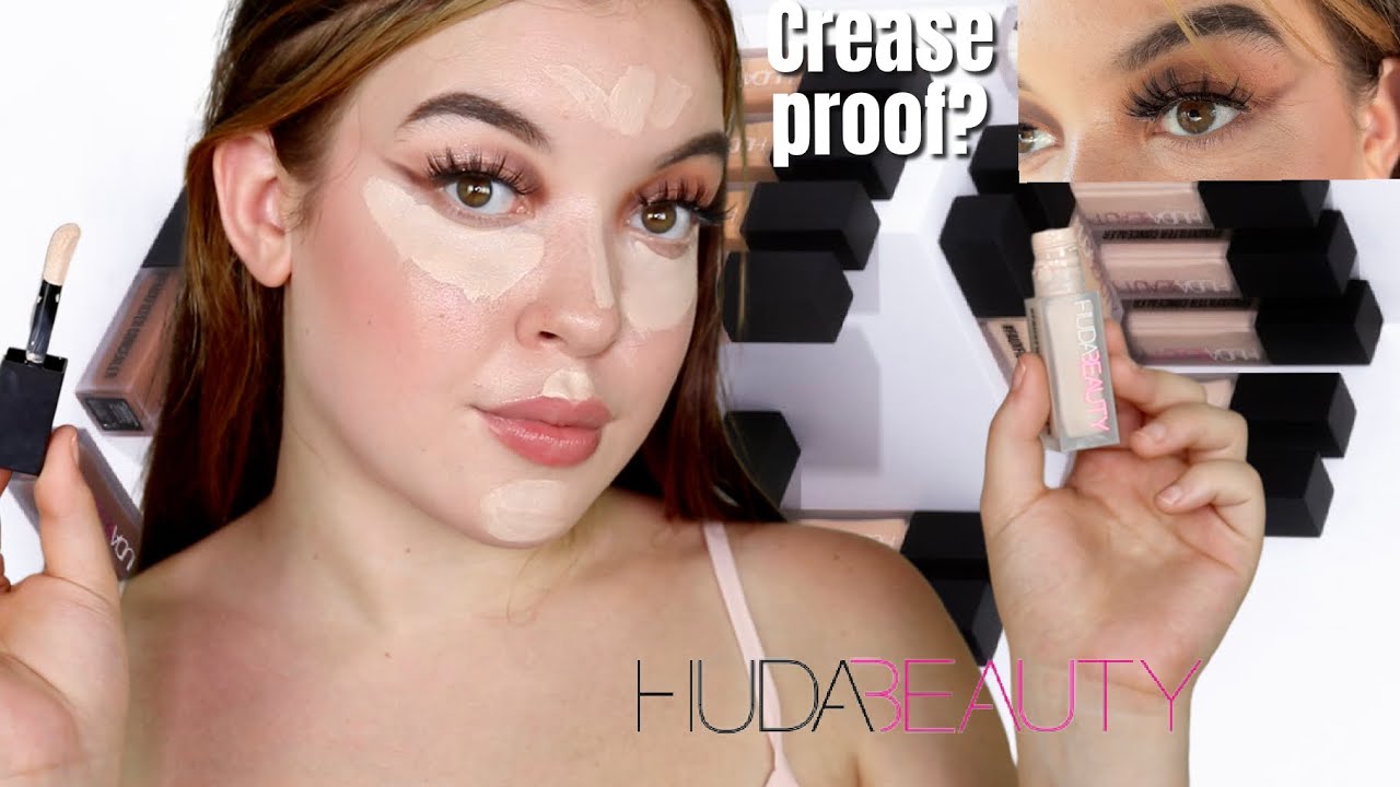 HUDA BEAUTY FAUXFILTER LUMINOUS MATTE CONCEALER | HOW DOES IT WEAR ON DRY SKIN?!