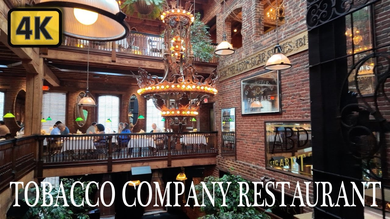 🇺🇸 The Tobacco Company Restaurant Doesn't Look Like Anywhere Else in Virginia