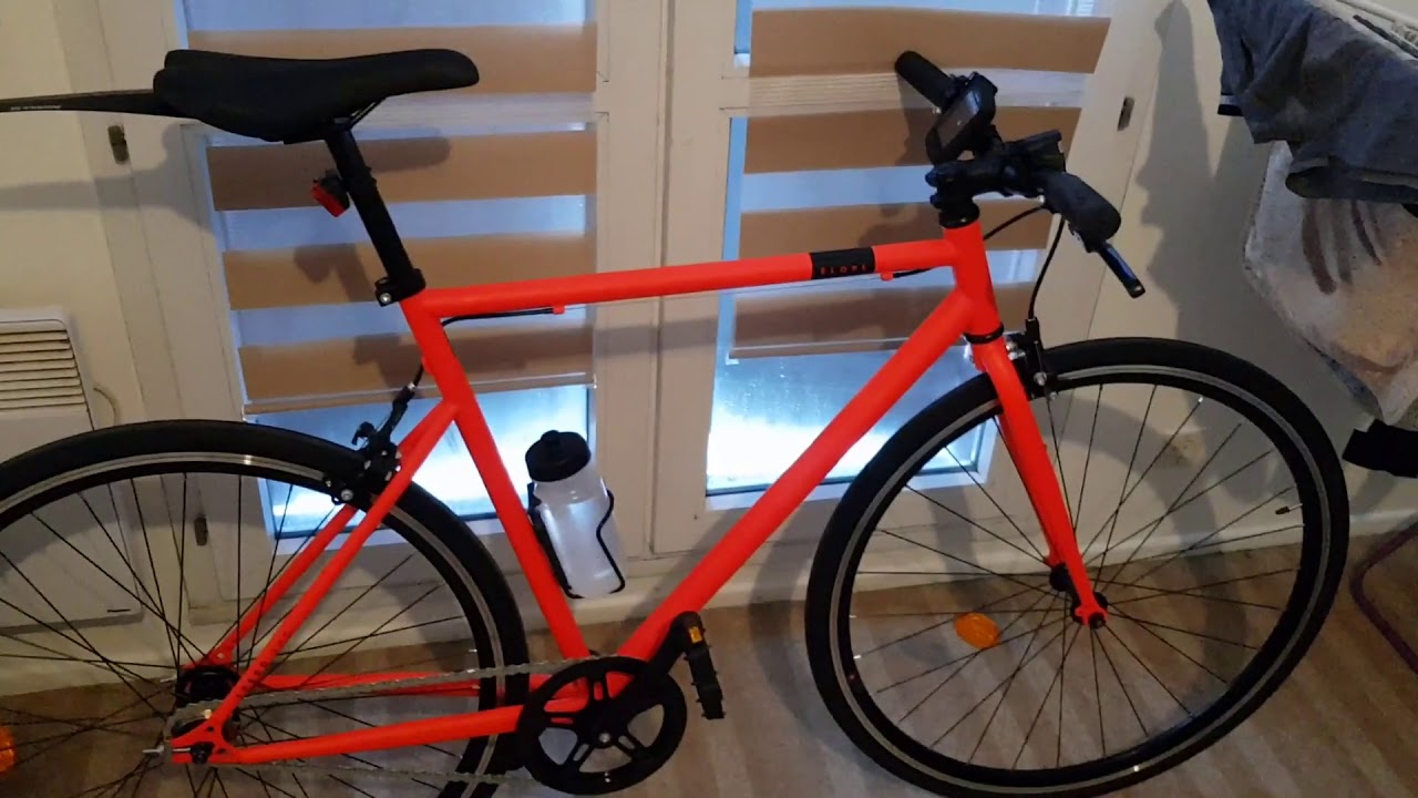 Présentation de L'Elops Single Speed 500 de chez Décathlon ! 🚲