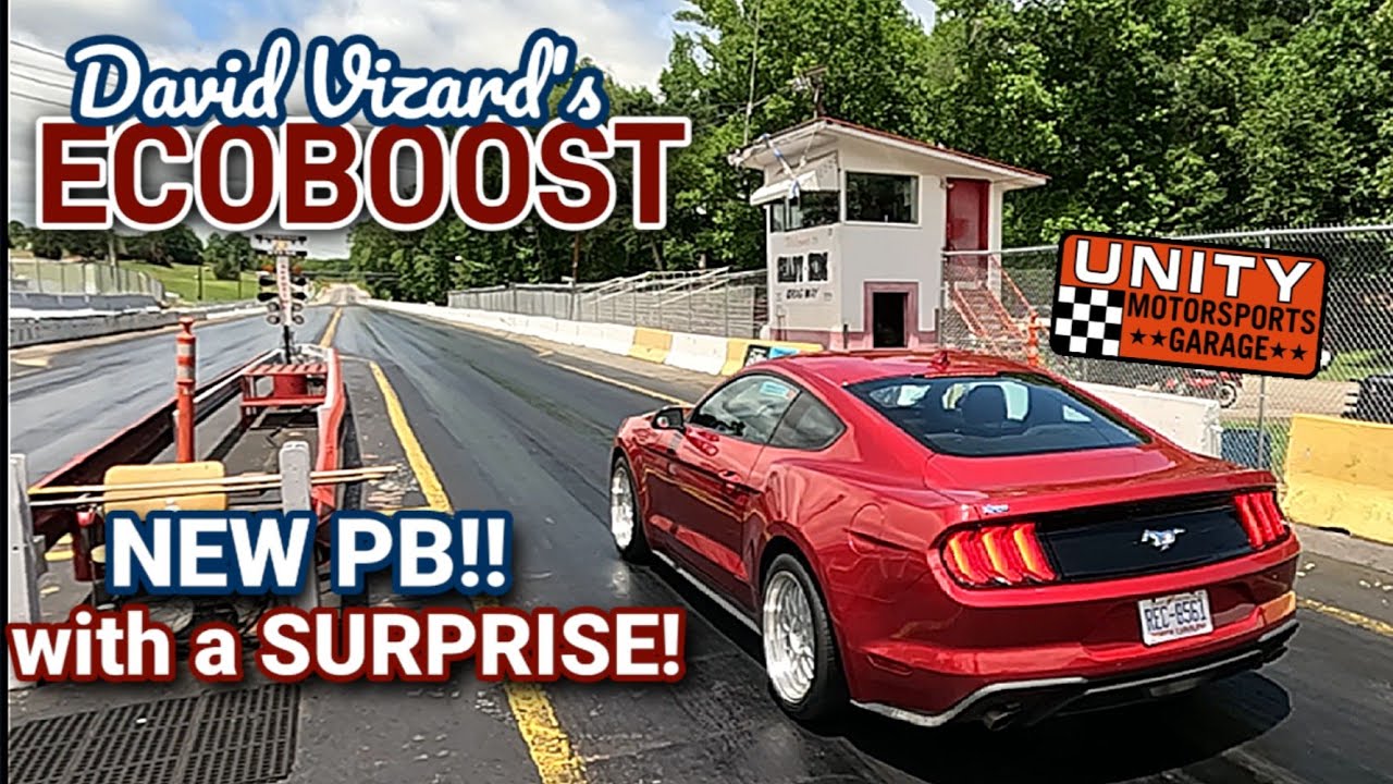 NEW PERSONAL BEST in David Vizard's 2023 Ecoboost Ford Mustang... with a Surprise!