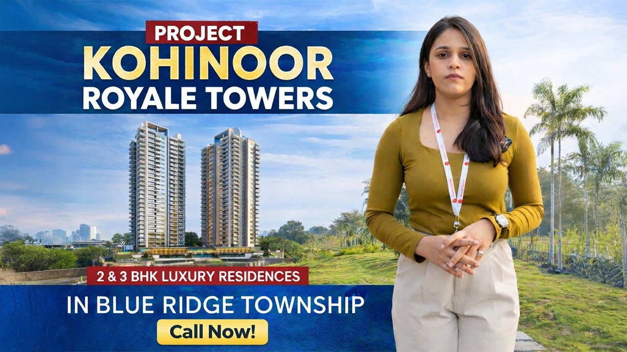 Hinjawadi Blueridge Township New Luxury Towers Launched. | Kohinoor Royal Tower 2/3BHK's