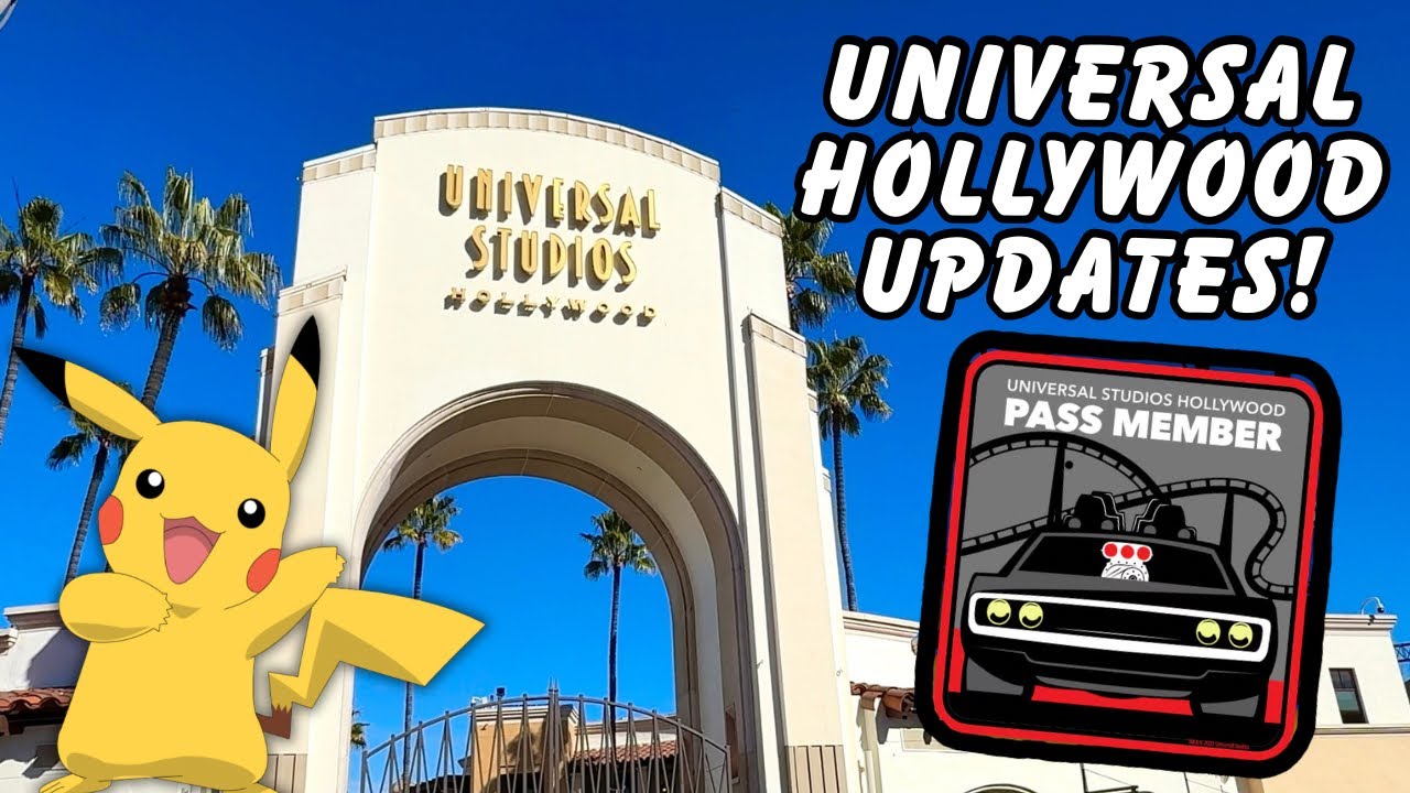 Новости Universal Studios Hollywood! Слухи о Pokémon и новые преимущества для владельцев абонемен...