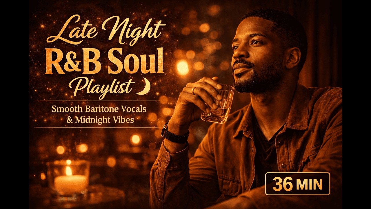 Late Night R&B Soul Playlist 🌙 | Warm Soul & Deep Baritone for Quiet Nights