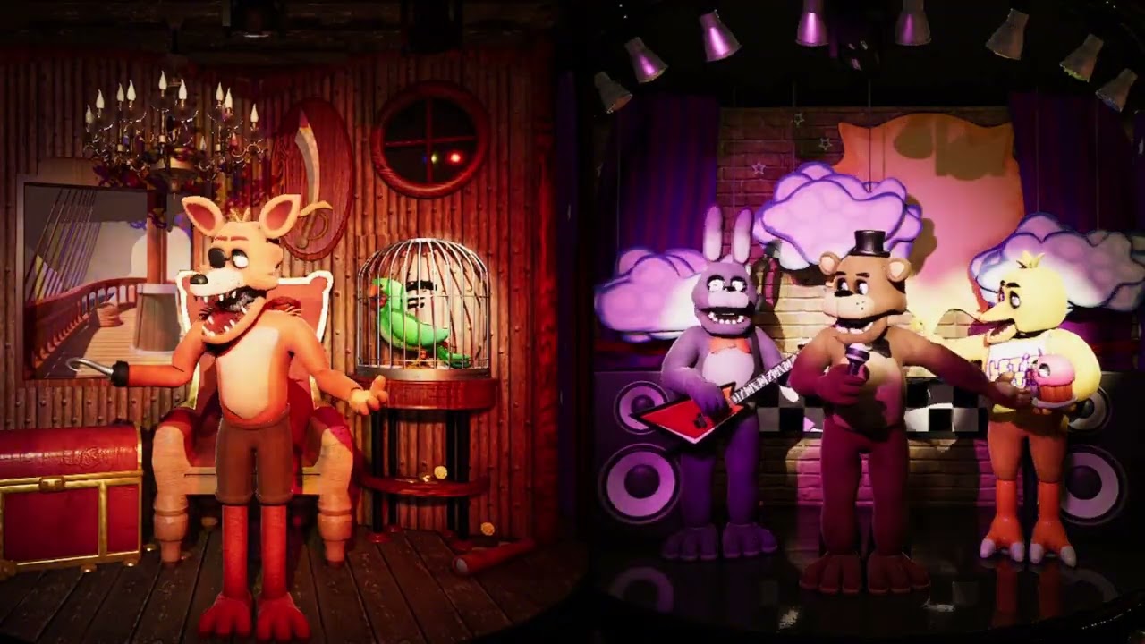 faz anim Fnaf world The musical Lhugueny@lhugueny