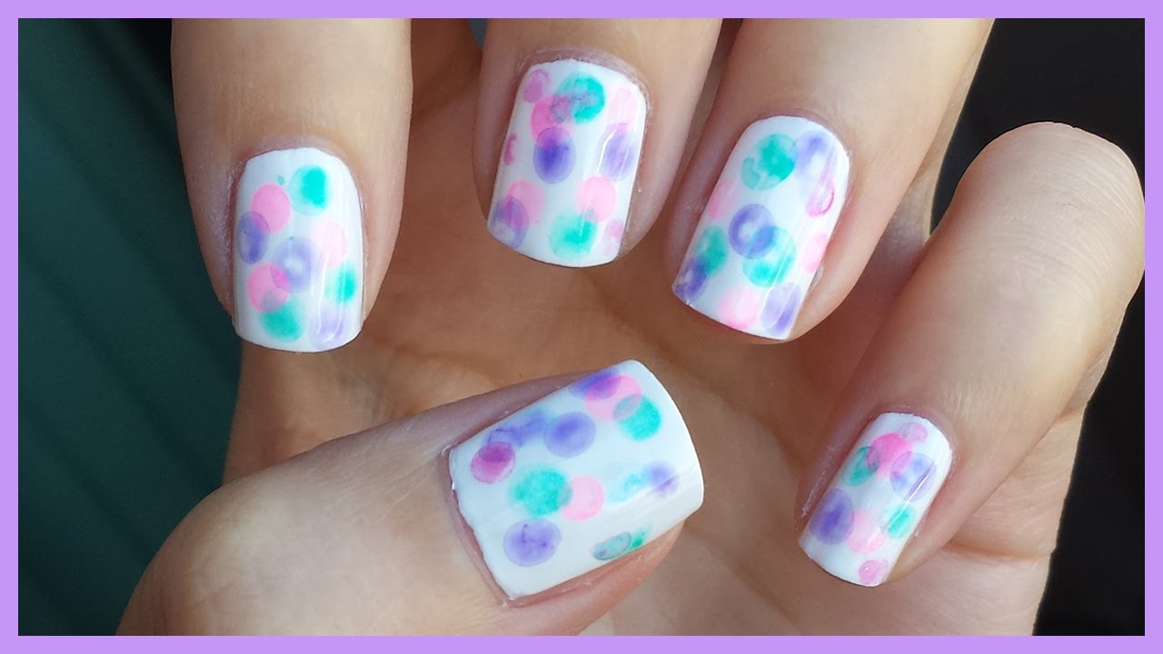 How To: Water Ring Nail Art