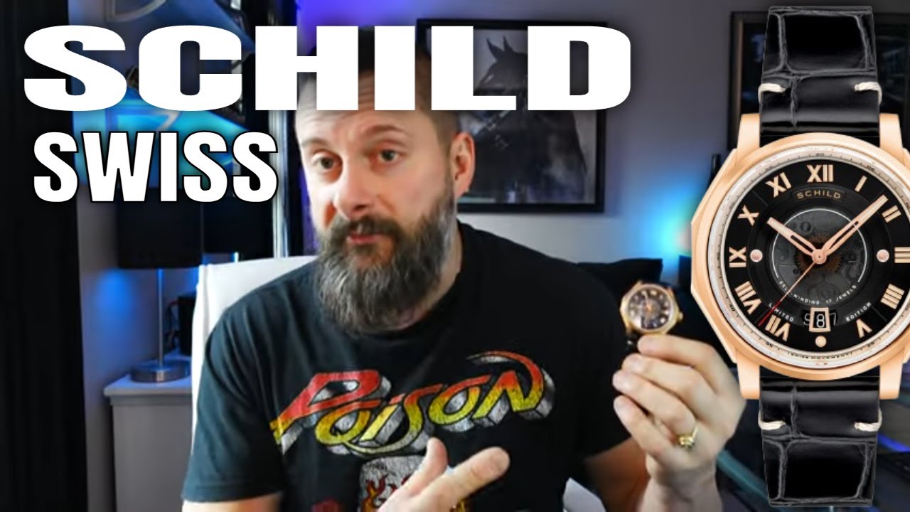 Schild Watch Review | Rose Gold Dress Watch Swiss Automatic