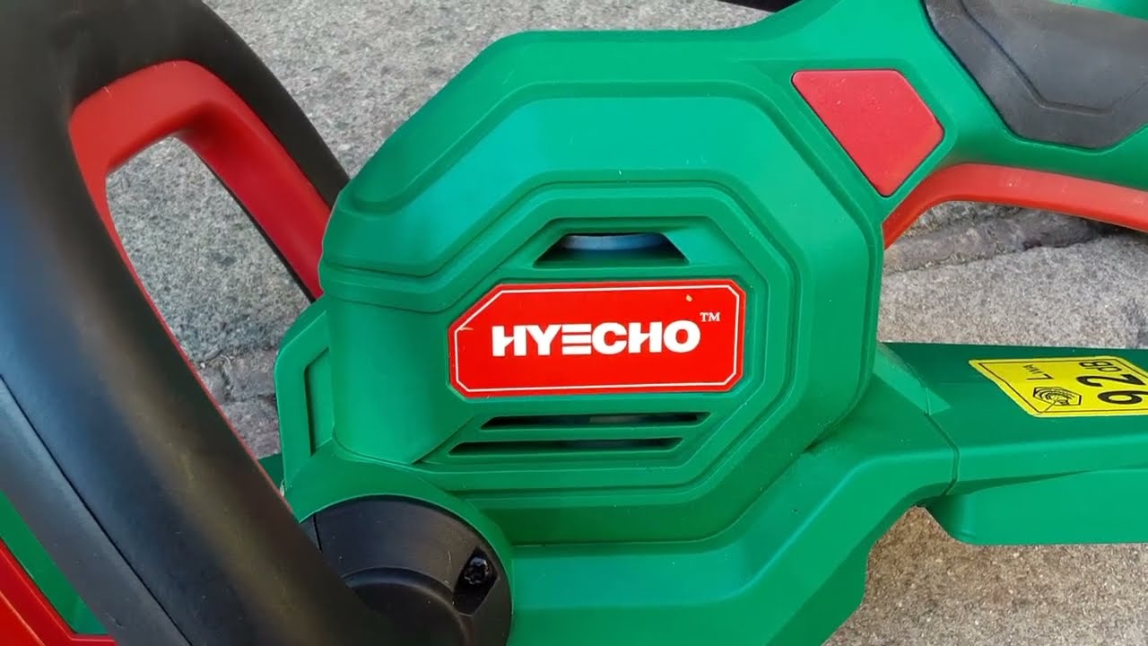 Hyecho18v Hedge Trimmer product Review & Demonstration 🌻 Hyecho 36v Cordless Grass Strimmer 🌻 DIY