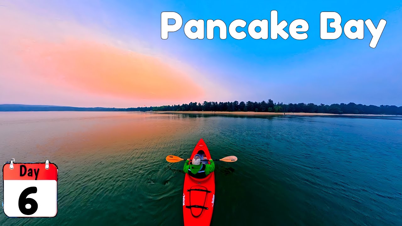 10 Day Camping Trip-Day 6 | I Can't Believe We Did This Pancake Bay, Waterfalls & Lake Superior