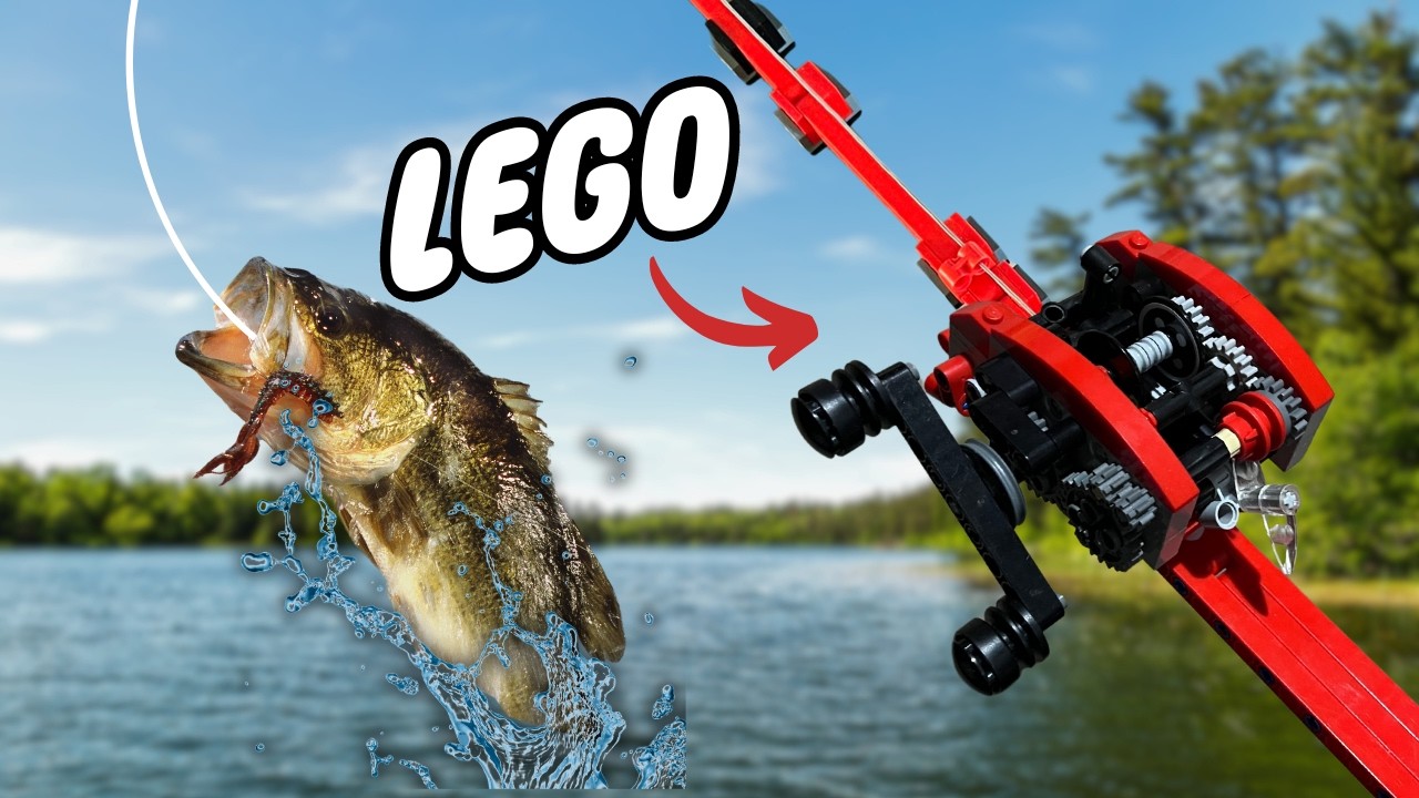 Can You Catch a Real Fish with a LEGO Fishing Pole? (Surprising Results!)