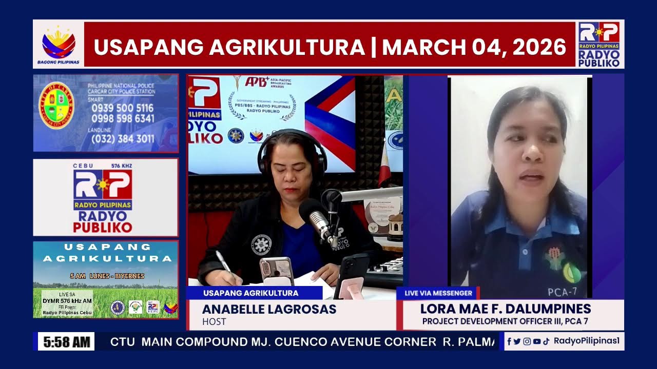 #UsapangAgrikultura | MARCH 04, 2026#BagongPilipinas