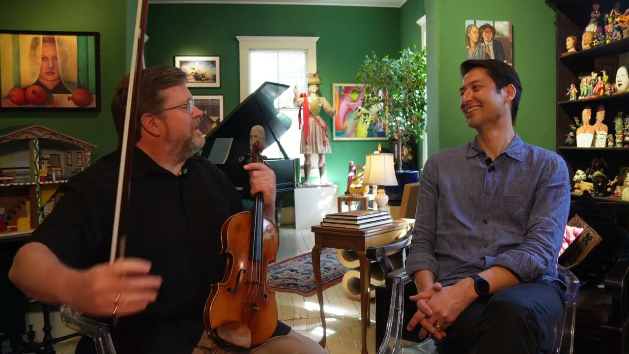 How Martin Beaver's beautiful 18th century Bergonzi violin has stood the test of time!