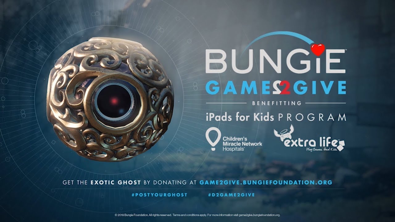 [BUNGIE FOUNDATION] &Eacute;v&egrave;nement caritatif Game2Give