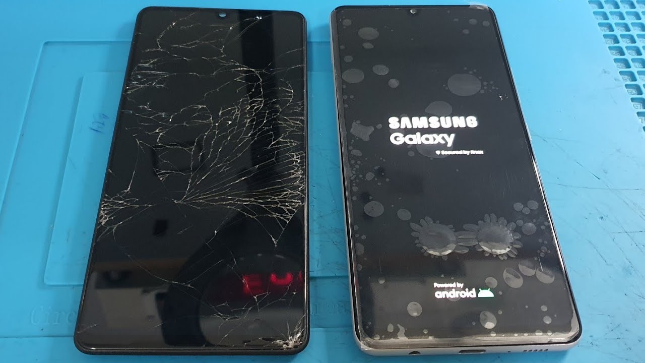 Samsung M42 and A42 display replace / disessembly assembly