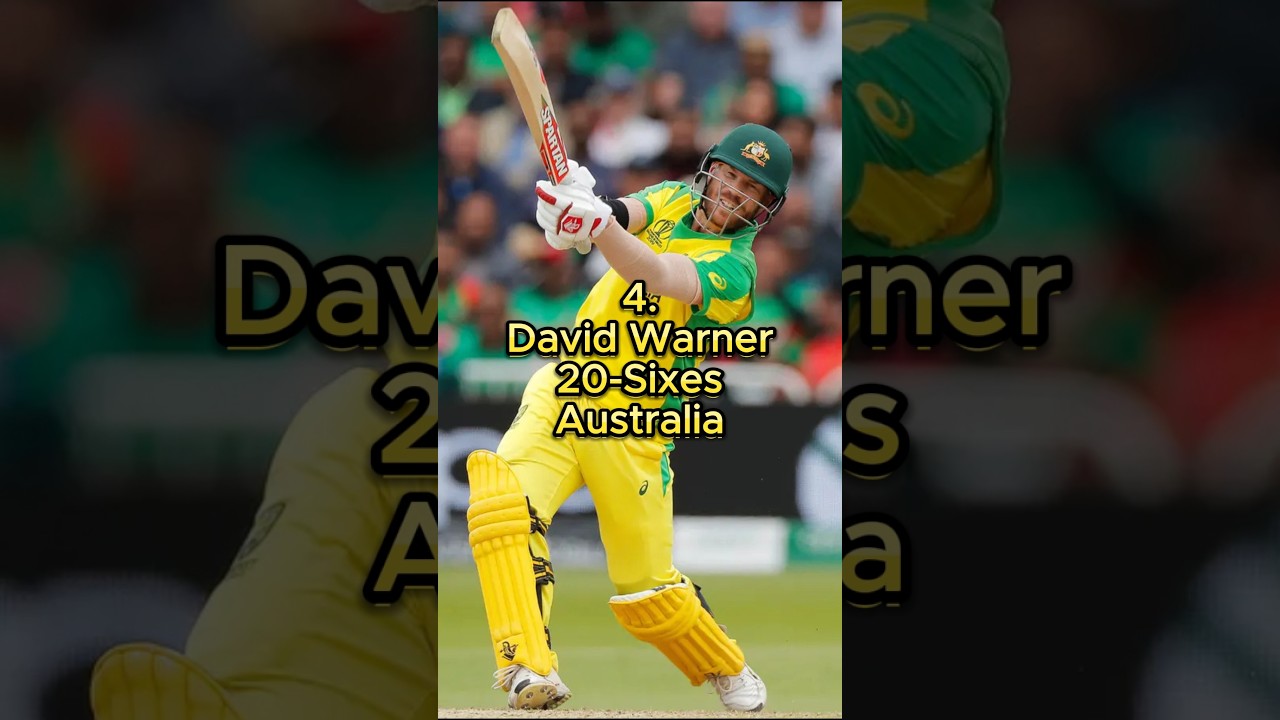 Top 10 Most Sixes in World Cup 2023 🏆 #shorts #cricket #top10