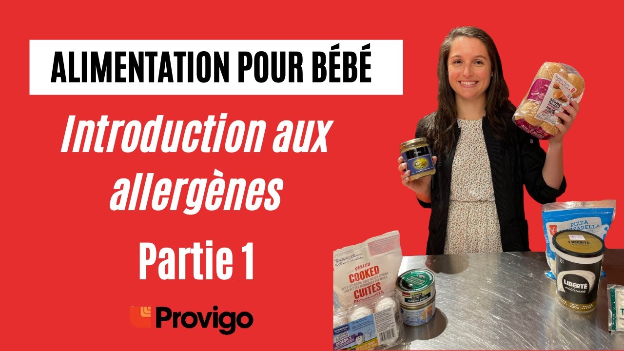 ALIMENTATION POUR BÉBÉ  l  Introduction aux allergènes (Partie 1)