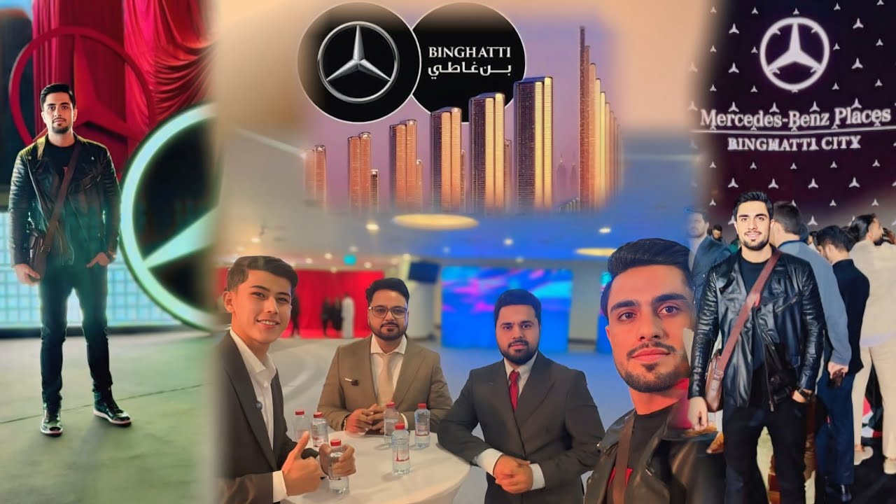 بزرگترین افتتاحیه کمپنی مرسدیس بنز با کمپنی ساختمانی بنگاتی در دبی / Bingatti - Mercedes Benz-Dubai