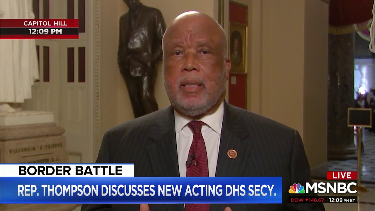 Chairman Thompson on Sec. Nielsen Resignation - MSNBC, April 8, 2019