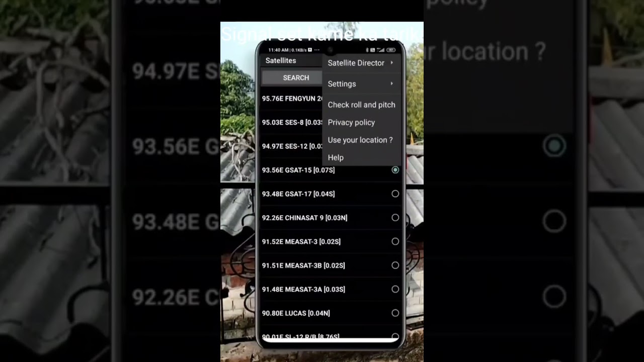 No singal dd free dish signal setting trick dish setting by mobile phone #shorts #sabkaddfreedish