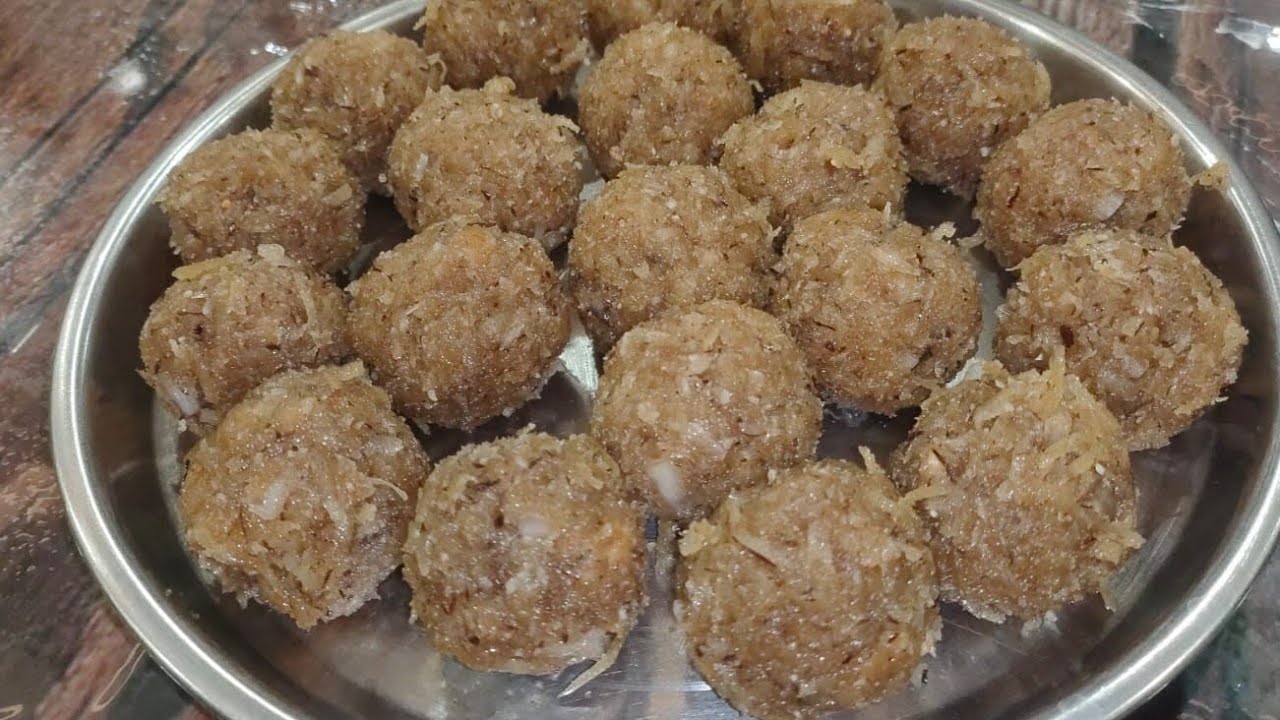 Coconut  Jaggery  Laddu Recipe | Juicy & Soft Coconut Laddu | Coconut Jaggery Laddu | Kobbari Laddu