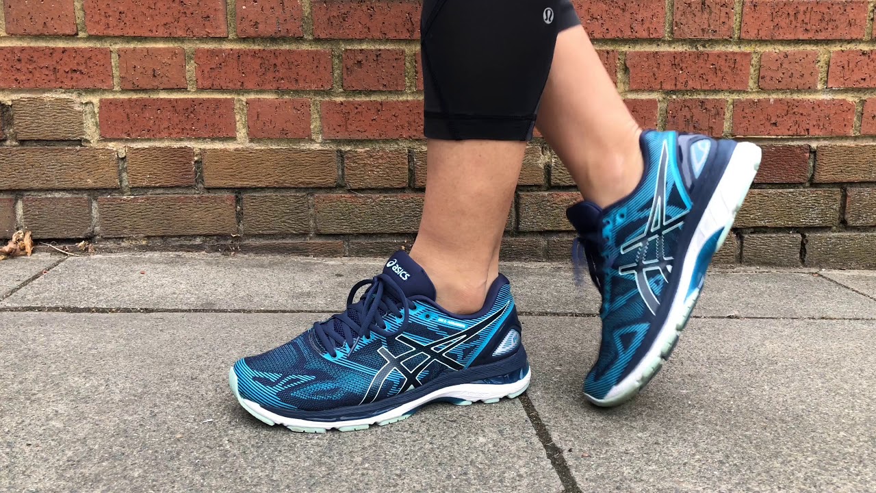 Women's ASICS Gel Nimbus 19 (Insignia Blue/Silver/Glacier Sea)
