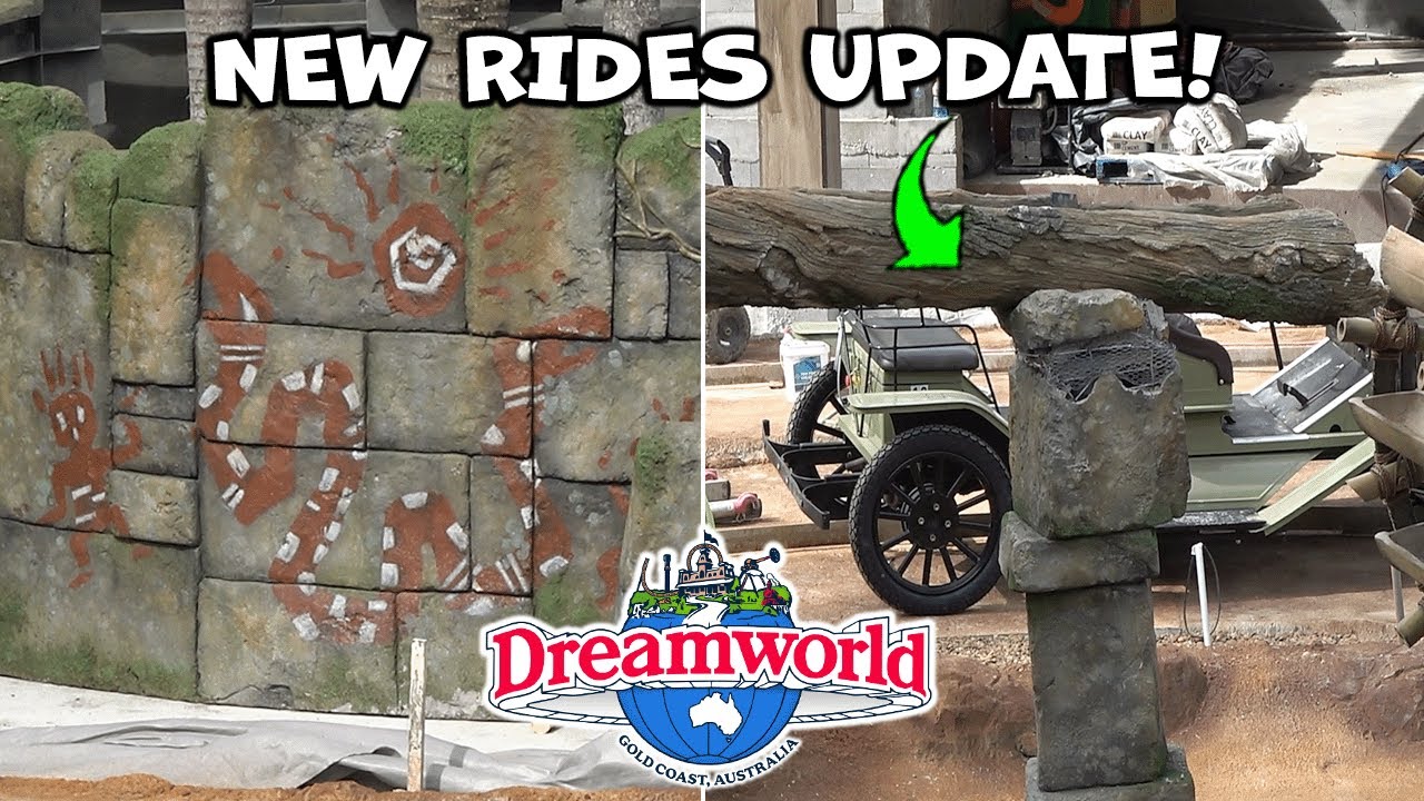Dreamworld | NEW RIDES UPDATE! Vintage Car Spotted, Awesome Theming & MORE!