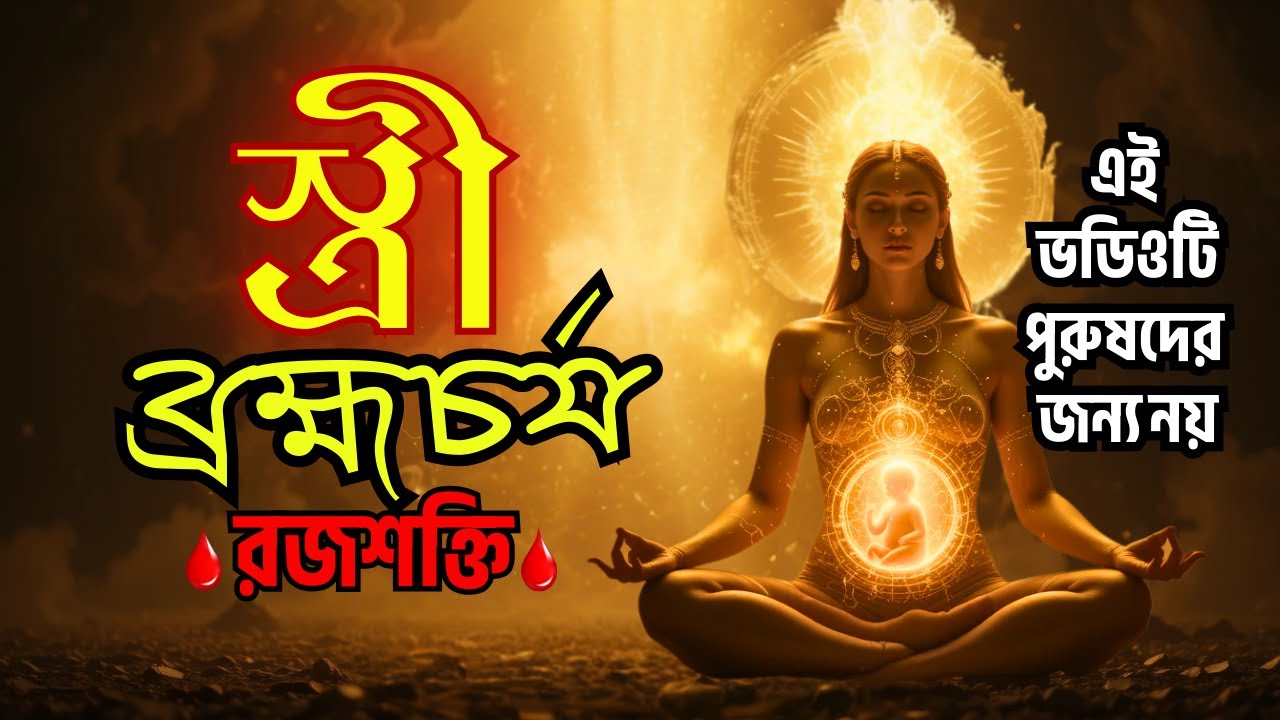 নারী জীবনের চূড়ান্ত সত্য । স্ত্রী ব্রহ্মচর্য | স্ত্রীর রজশক্তি | Unlocking a Woman’s Hidden Power |