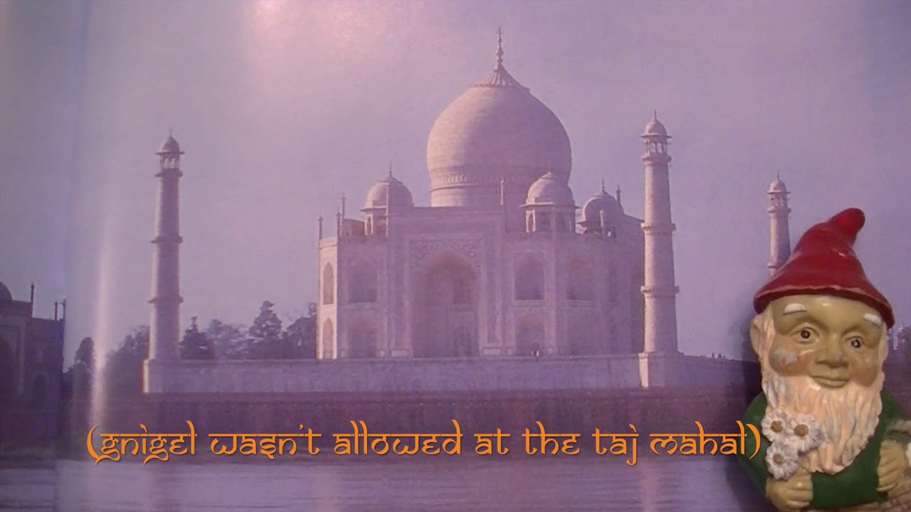Gnigel Gnome Goes to India