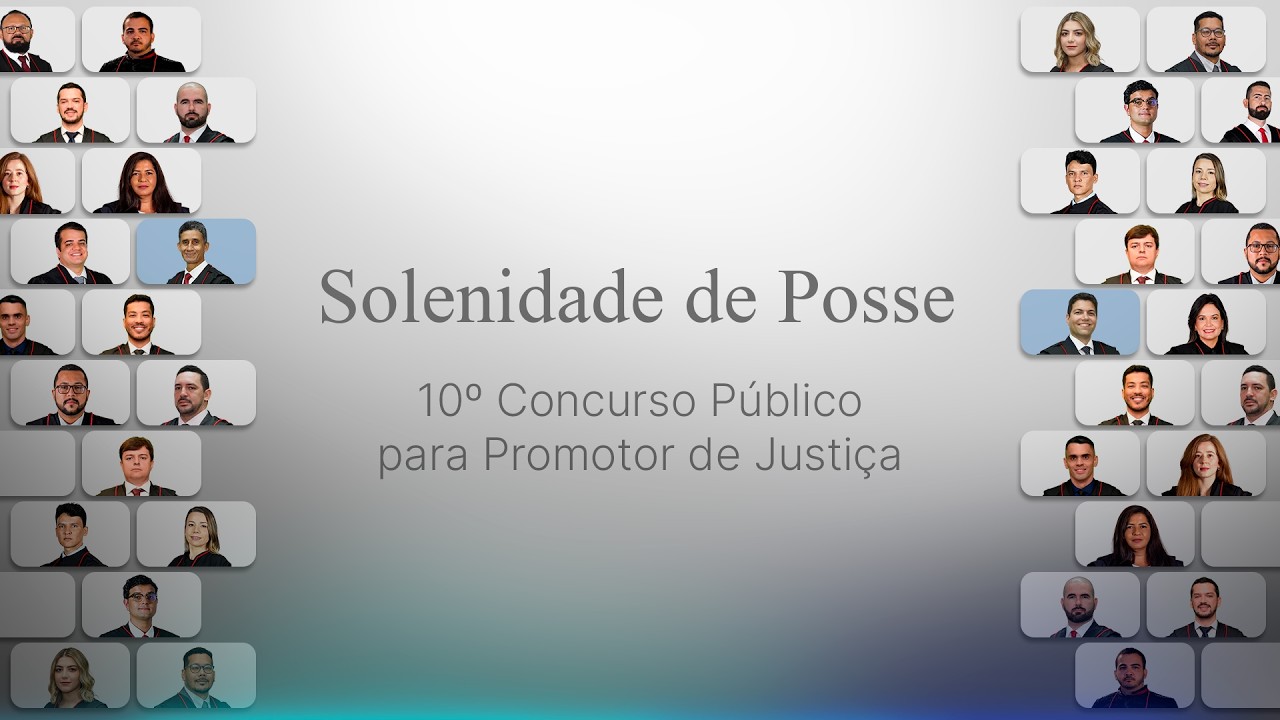 Sessão Solene - Promotores de Justiça substitutos