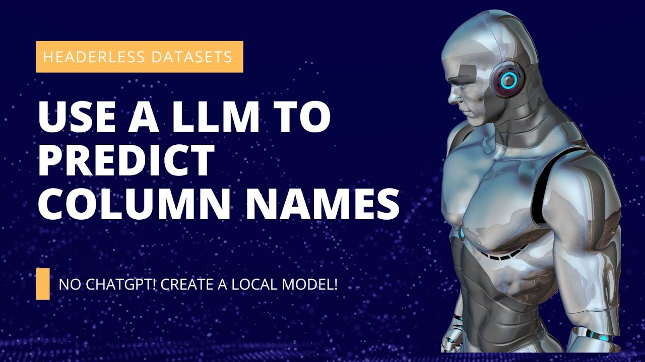 Use AI to Predict Missing Column Names with the OpenChat 3.5 LLM - A Brief Python Tutorial