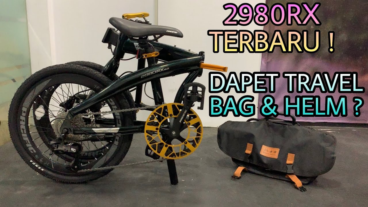 DUA JUTAAN HIDROLIK + TAS UNIK ? SEPEDA LIPAT PACIFIC 2980 RX 9.0