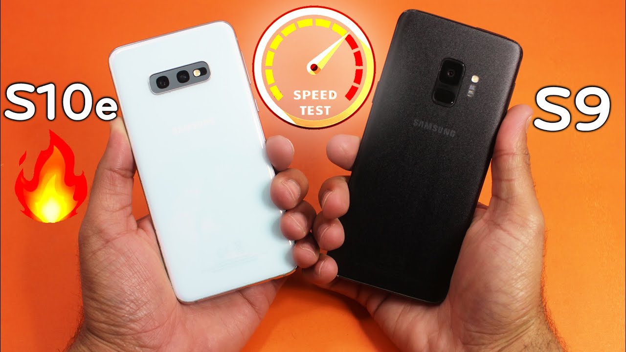 Samsung Galaxy S10e vs Samsung Galaxy S9 Speed Test! (WOW)🔥