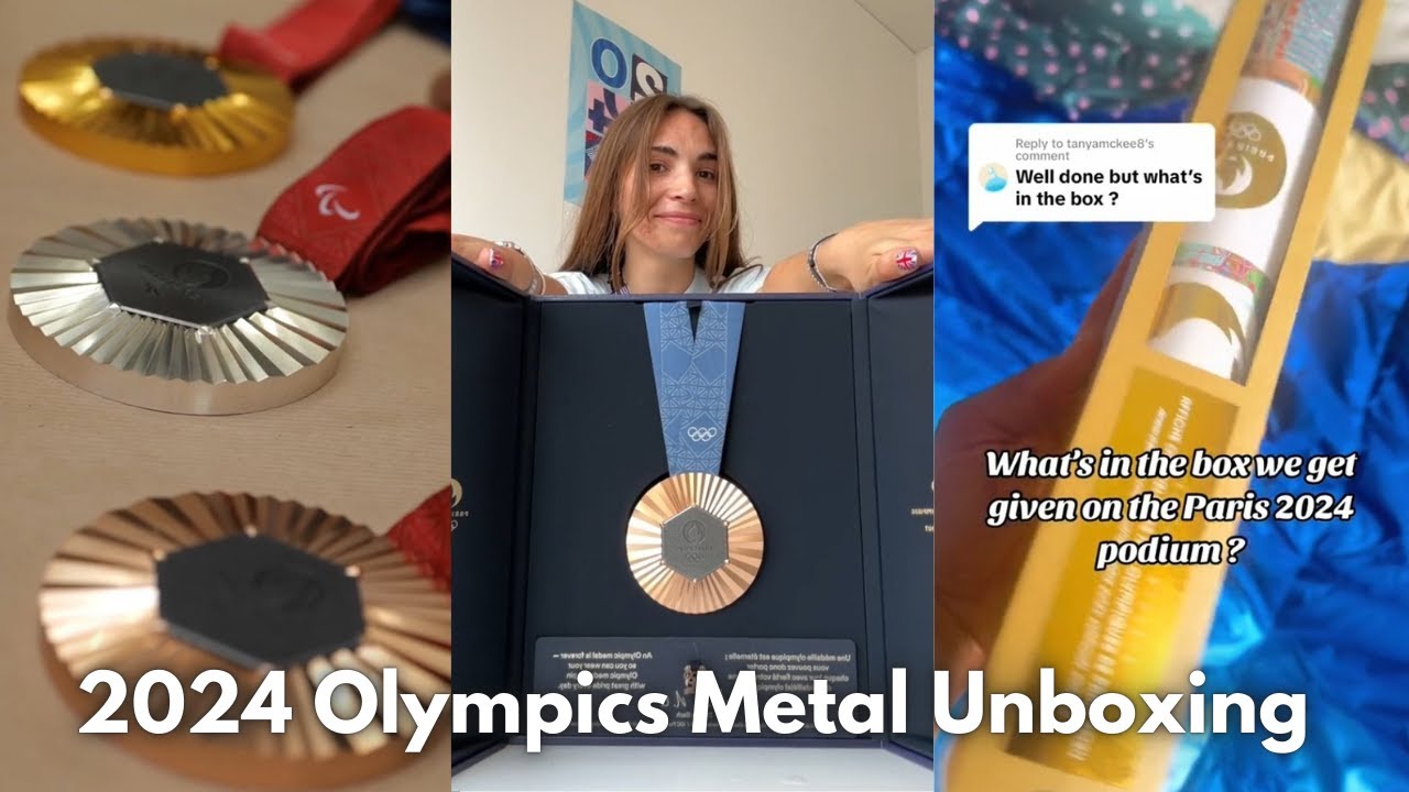 2024 Paris Olympics Metal Unboxing Compilation