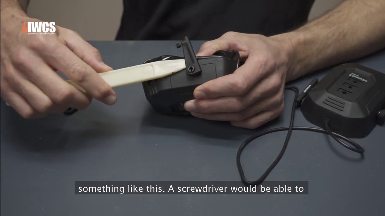 IWCS - iriComm 3.0 Repair - iriComm 3.0 swivel arm remove