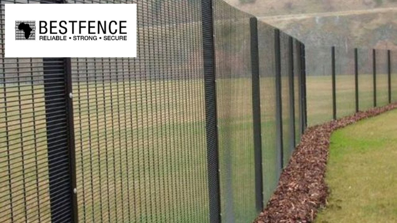 How to install clear vu fencing-Bestfence